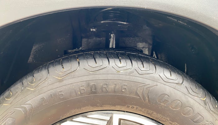 2024 Tata NEXON CREATIVE PLUS S 1.2 REVOTRON 6 MT, Petrol, Manual, 25,118 km, Left Front Tyre Tread