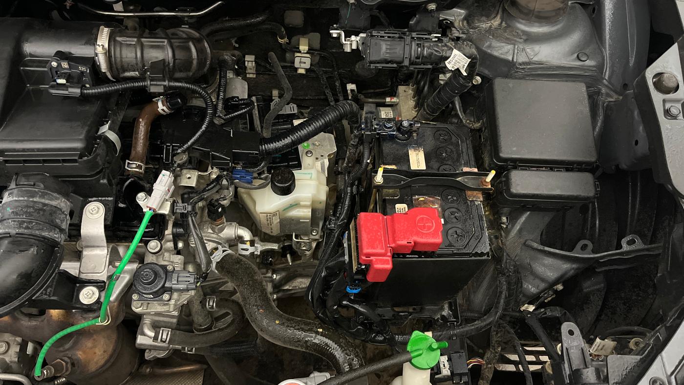 2023 Maruti FRONX DELTA PLUS 1.2L AGS, Petrol, Automatic, 41,035 km, Engine View - Left