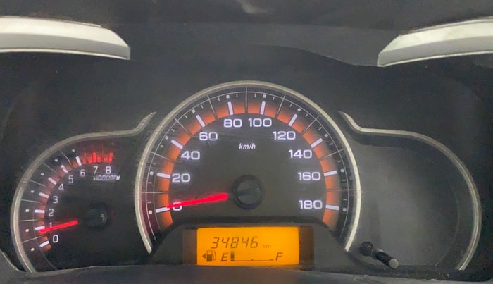 2019 Maruti Alto K10 VXI, Petrol, Manual, 34,845 km, Odometer Image