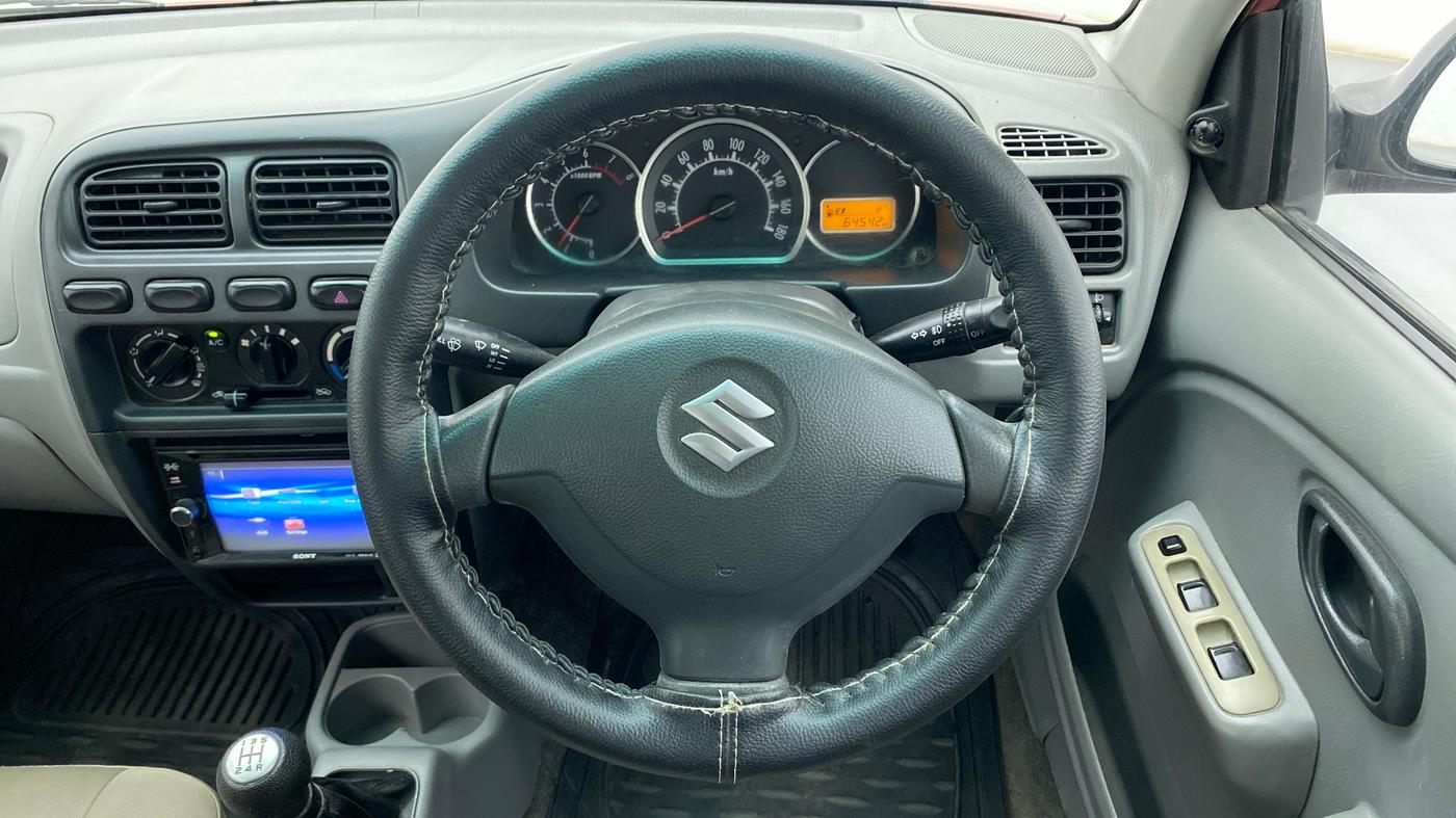 2013 Maruti Alto K10 VXI, Petrol, Manual, 64,542 km, Steering Wheel Close Up