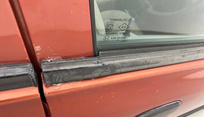 2013 Maruti Alto K10 VXI, Petrol, Manual, 64,542 km, Driver-side door - Weather strip has minor damage