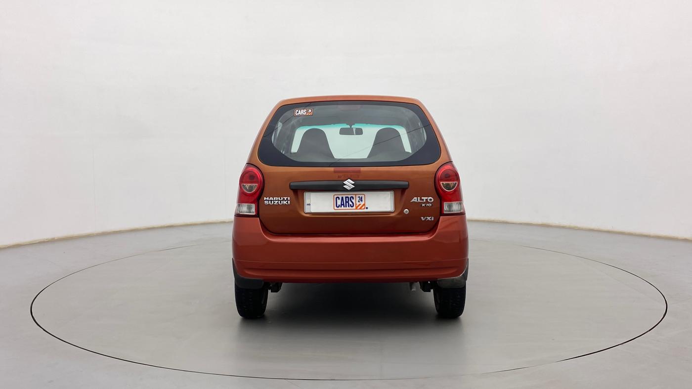 2013 Maruti Alto K10 VXI, Petrol, Manual, 64,542 km, Back/Rear