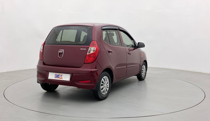 2015 Hyundai i10 SPORTZ 1.1 IRDE2, Petrol, Manual, 54,886 km, Right Back Diagonal