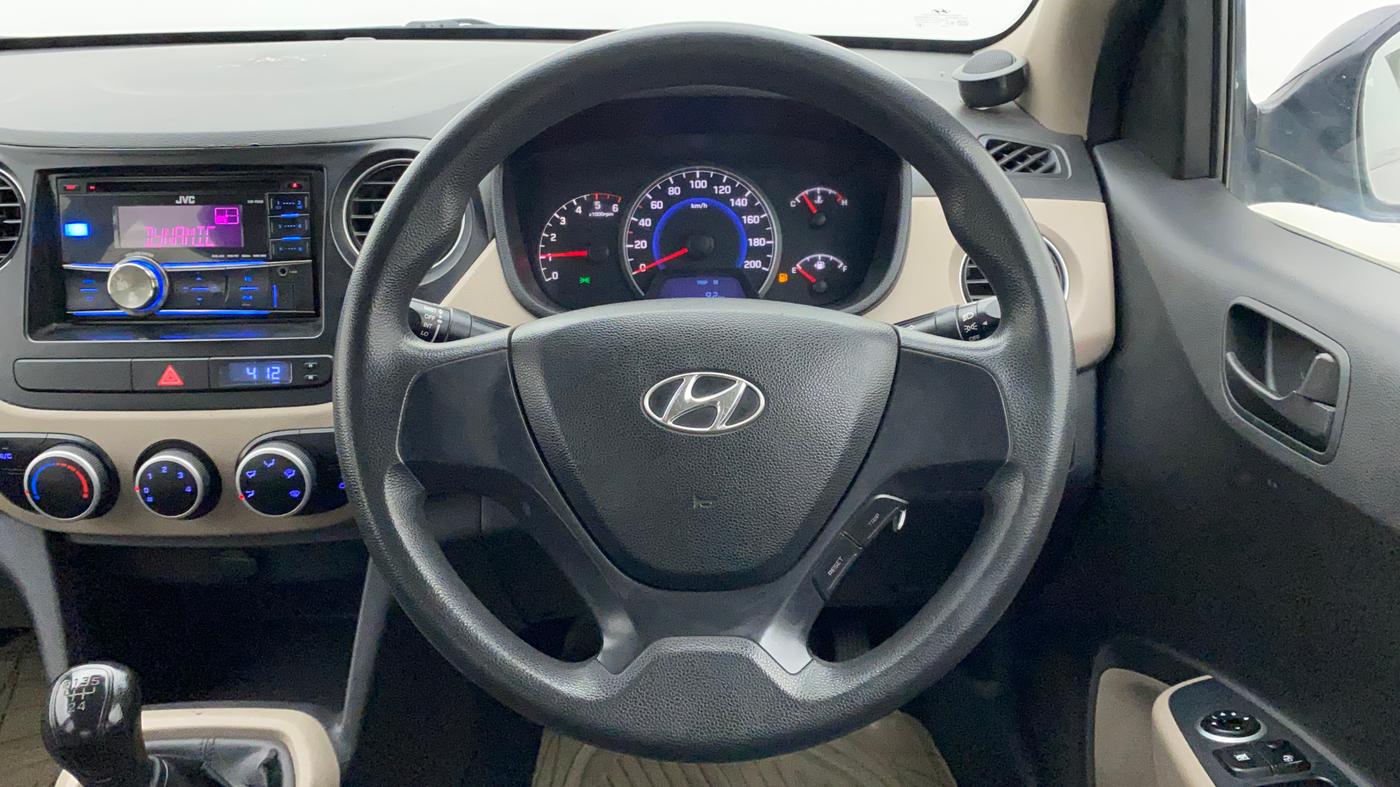 2013 Hyundai Grand i10 MAGNA 1.1 CRDI, Diesel, Manual, 61,029 km, Steering Wheel Close Up