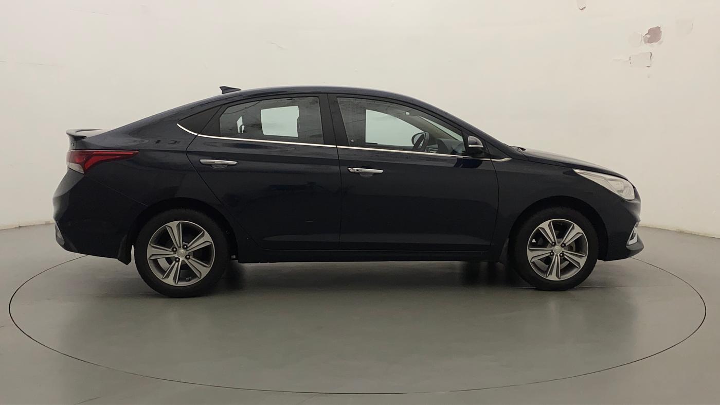 2019 Hyundai Verna 1.6 VTVT SX + AT, Petrol, Automatic, 50,480 km, Right Side