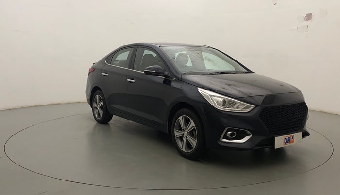 2019 Hyundai Verna 1.6 VTVT SX + AT, Petrol, Automatic, 50,480 km, Right Front Diagonal