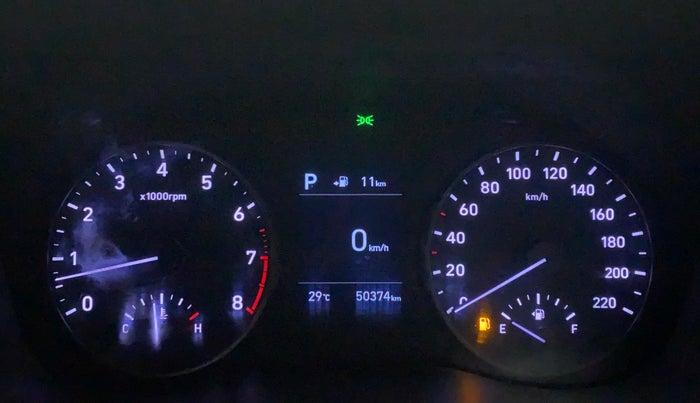 2019 Hyundai Verna 1.6 VTVT SX + AT, Petrol, Automatic, 50,480 km, Odometer Image