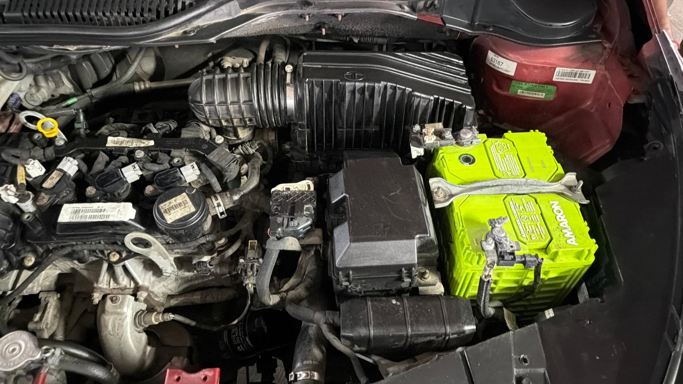 2022 Tata ALTROZ XZA PLUS, Petrol, Automatic, 49,745 km, Engine View - Left