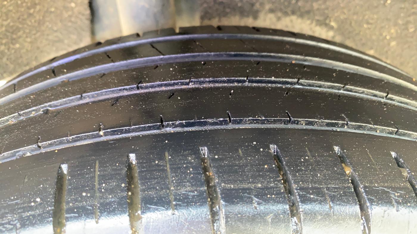 2019 Maruti Baleno ZETA PETROL 1.2, Petrol, Manual, 50,338 km, Right Rear Tyre Tread