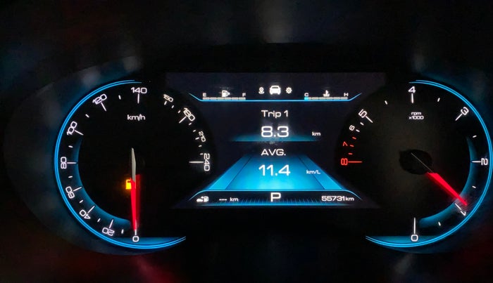 2019 MG HECTOR SHARP 1.5 DCT PETROL, Petrol, Automatic, 55,723 km, Odometer Image