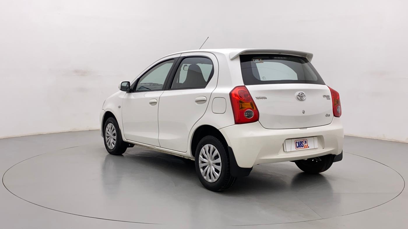 2012 Toyota Etios Liva GD, Diesel, Manual, 48,643 km, Left Back Diagonal