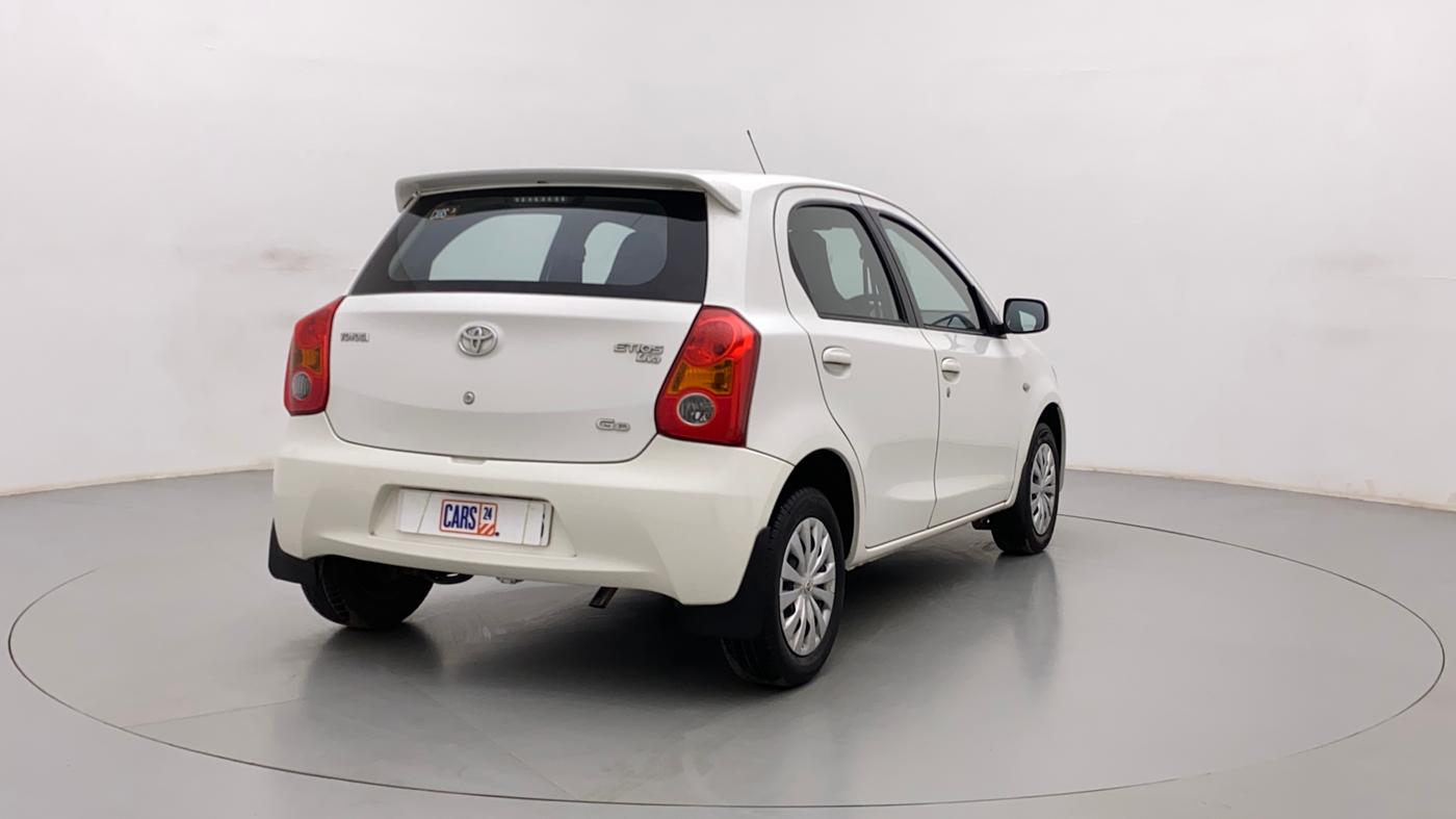 2012 Toyota Etios Liva GD, Diesel, Manual, 48,643 km, Right Back Diagonal