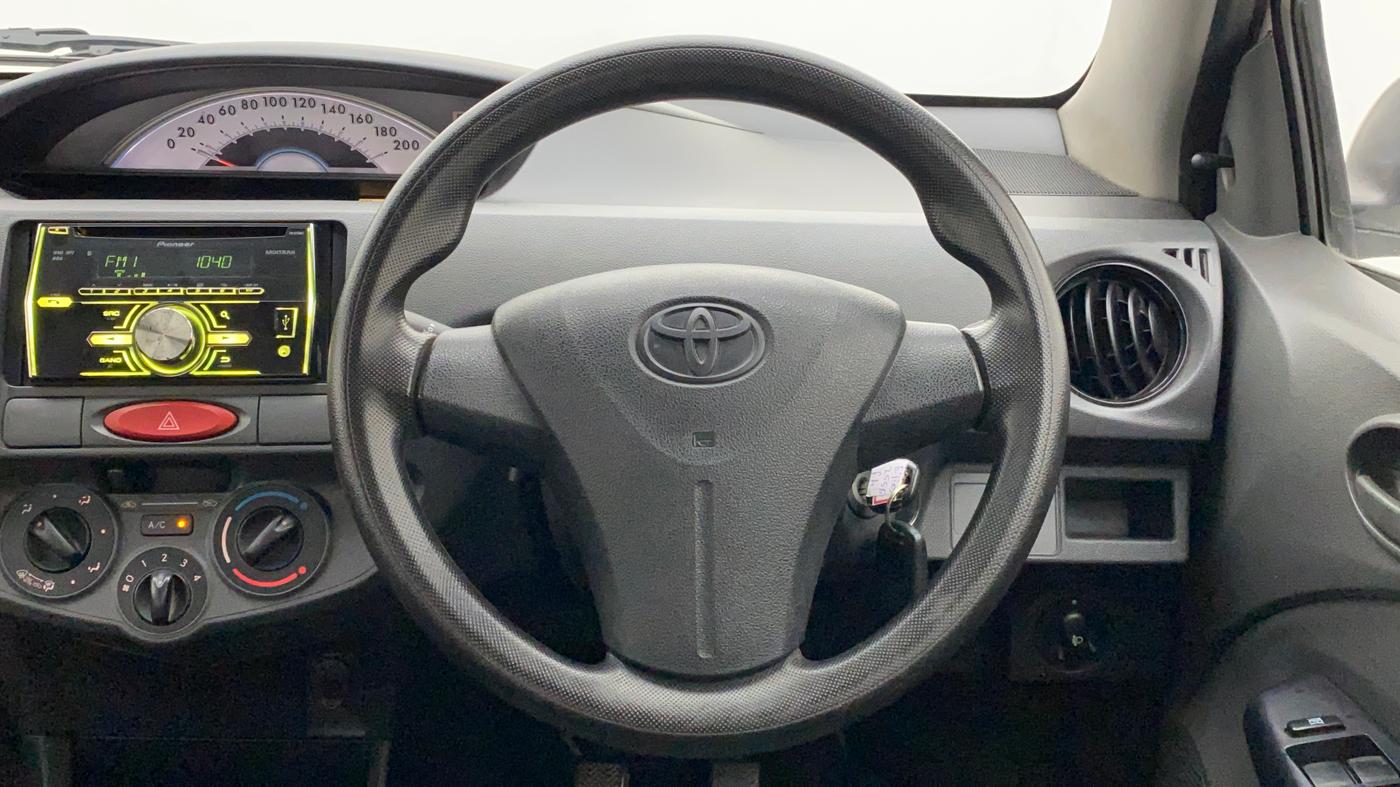 2012 Toyota Etios Liva GD, Diesel, Manual, 48,643 km, Steering Wheel Close Up