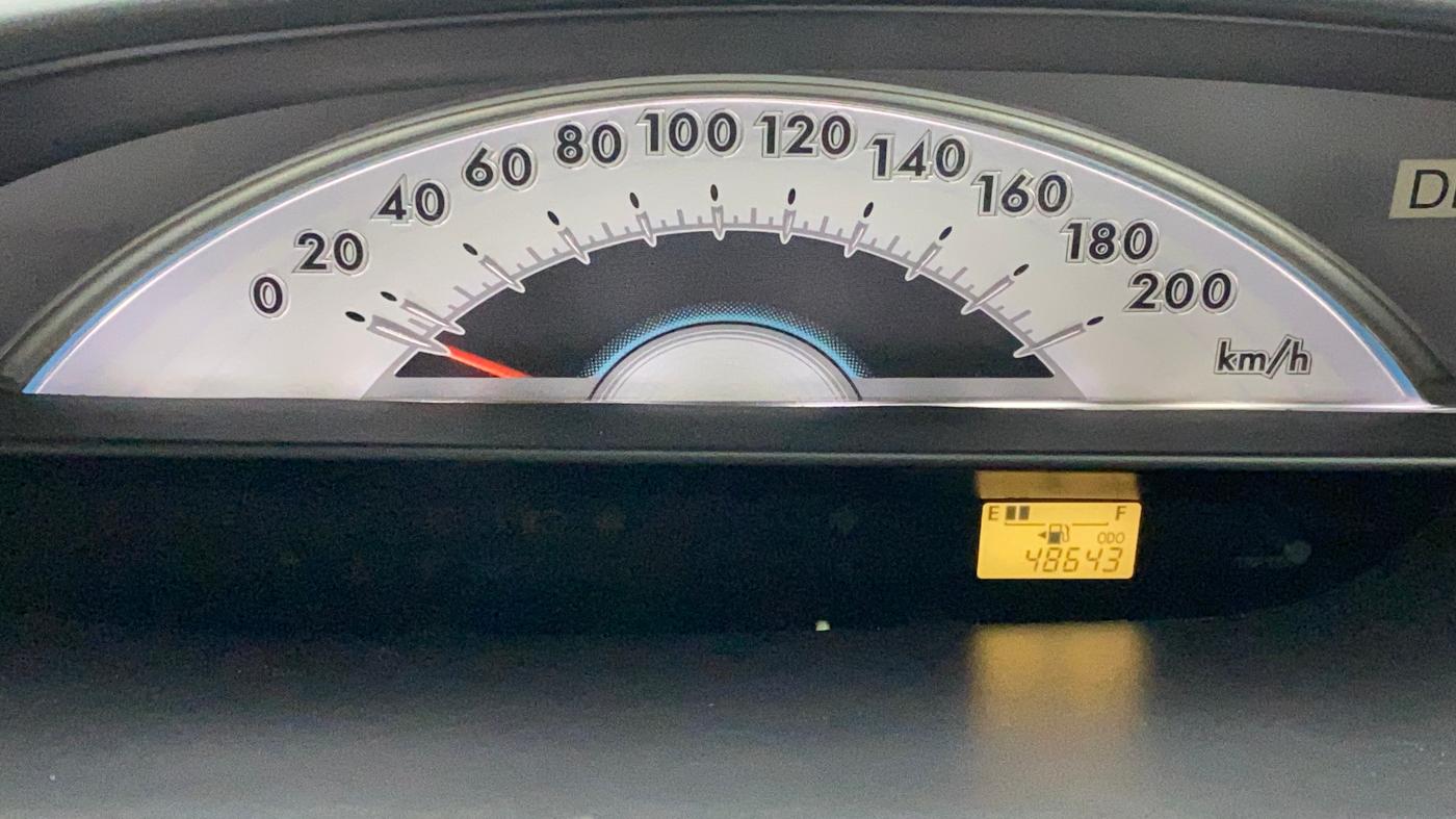 2012 Toyota Etios Liva GD, Diesel, Manual, 48,643 km, Odometer Image