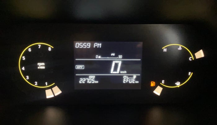 2024 Tata NEXON PURE 1.2 PETROL, Petrol, Manual, 22,705 km, Odometer Image