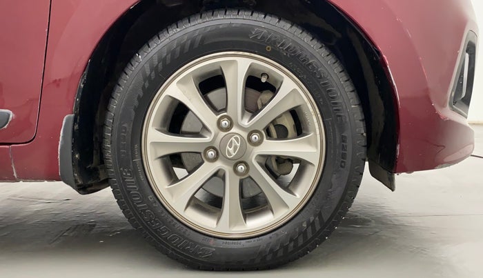 2015 Hyundai Grand i10 ASTA (O) 1.2 KAPPA VTVT, Petrol, Manual, 39,950 km, Right Front Wheel