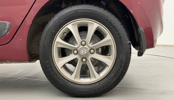 2015 Hyundai Grand i10 ASTA (O) 1.2 KAPPA VTVT, Petrol, Manual, 39,950 km, Left Rear Wheel