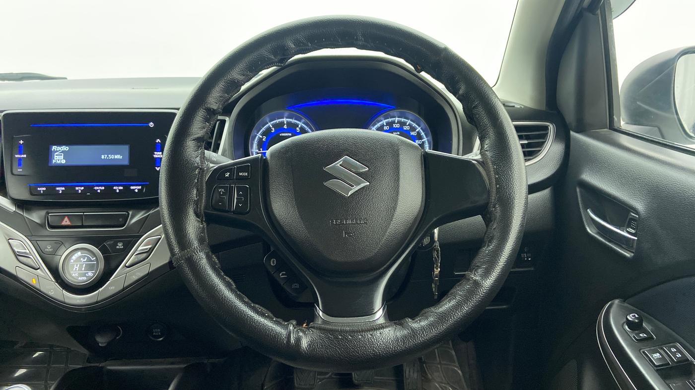 2019 Maruti Baleno DELTA PETROL 1.2, Petrol, Manual, 20,727 km, Steering Wheel Close Up