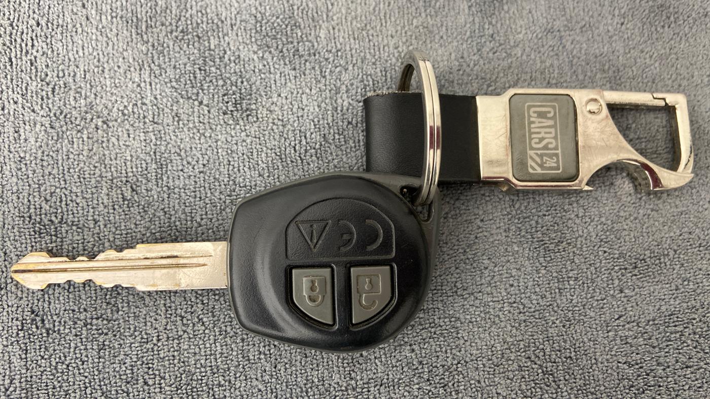 2019 Maruti Baleno DELTA PETROL 1.2, Petrol, Manual, 20,727 km, Key Close Up