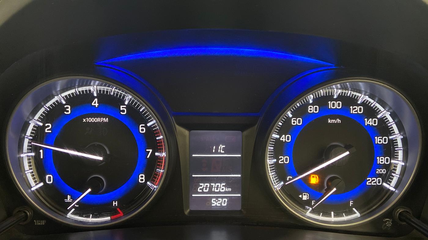 2019 Maruti Baleno DELTA PETROL 1.2, Petrol, Manual, 20,727 km, Odometer Image