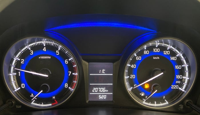 2019 Maruti Baleno DELTA PETROL 1.2, Petrol, Manual, 20,727 km, Odometer Image