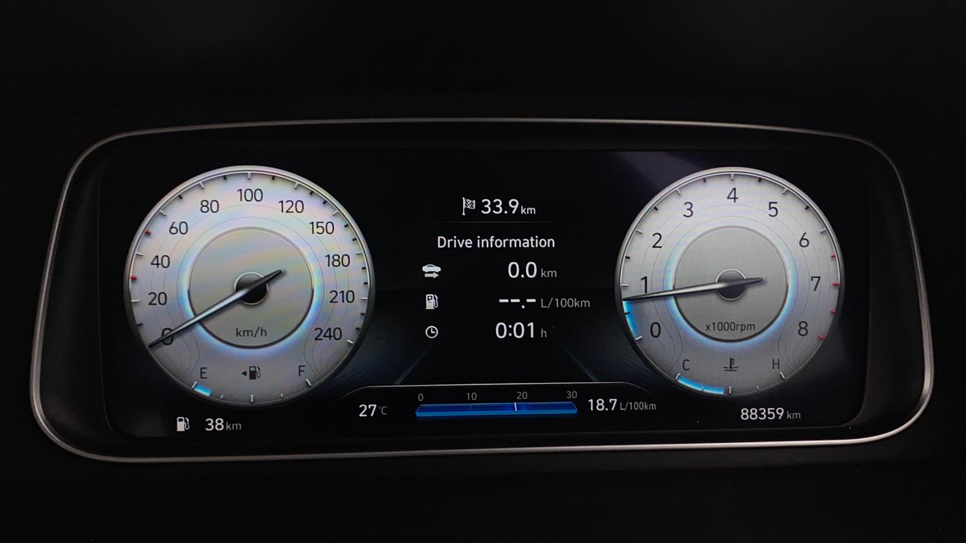 2021 Hyundai ALCAZAR PLATINUM 2.0 MT 7STR, Petrol, Manual, 88,445 km, Odometer Image