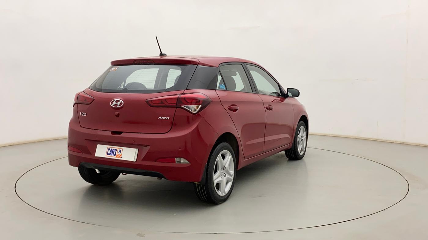 2017 Hyundai Elite i20 ASTA 1.2, Petrol, Manual, 29,076 km, Right Back Diagonal