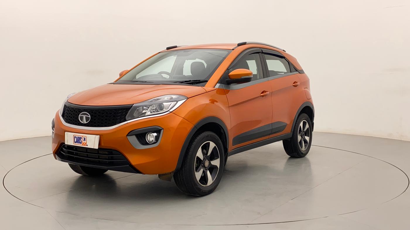 2018 Tata NEXON XZA PLUS DIESEL, Diesel, Automatic, 91,356 km, Left Front Diagonal