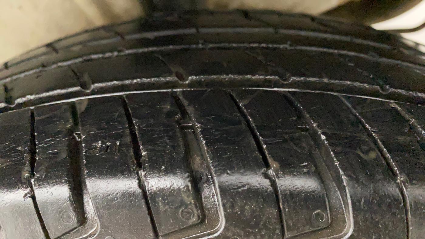 2021 Maruti New Wagon-R LXI CNG (O) 1.0, CNG, Manual, 35,167 km, Left Rear Tyre Tread