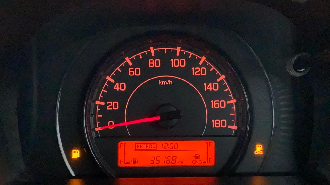 2021 Maruti New Wagon-R LXI CNG (O) 1.0, CNG, Manual, 35,167 km, Odometer Image
