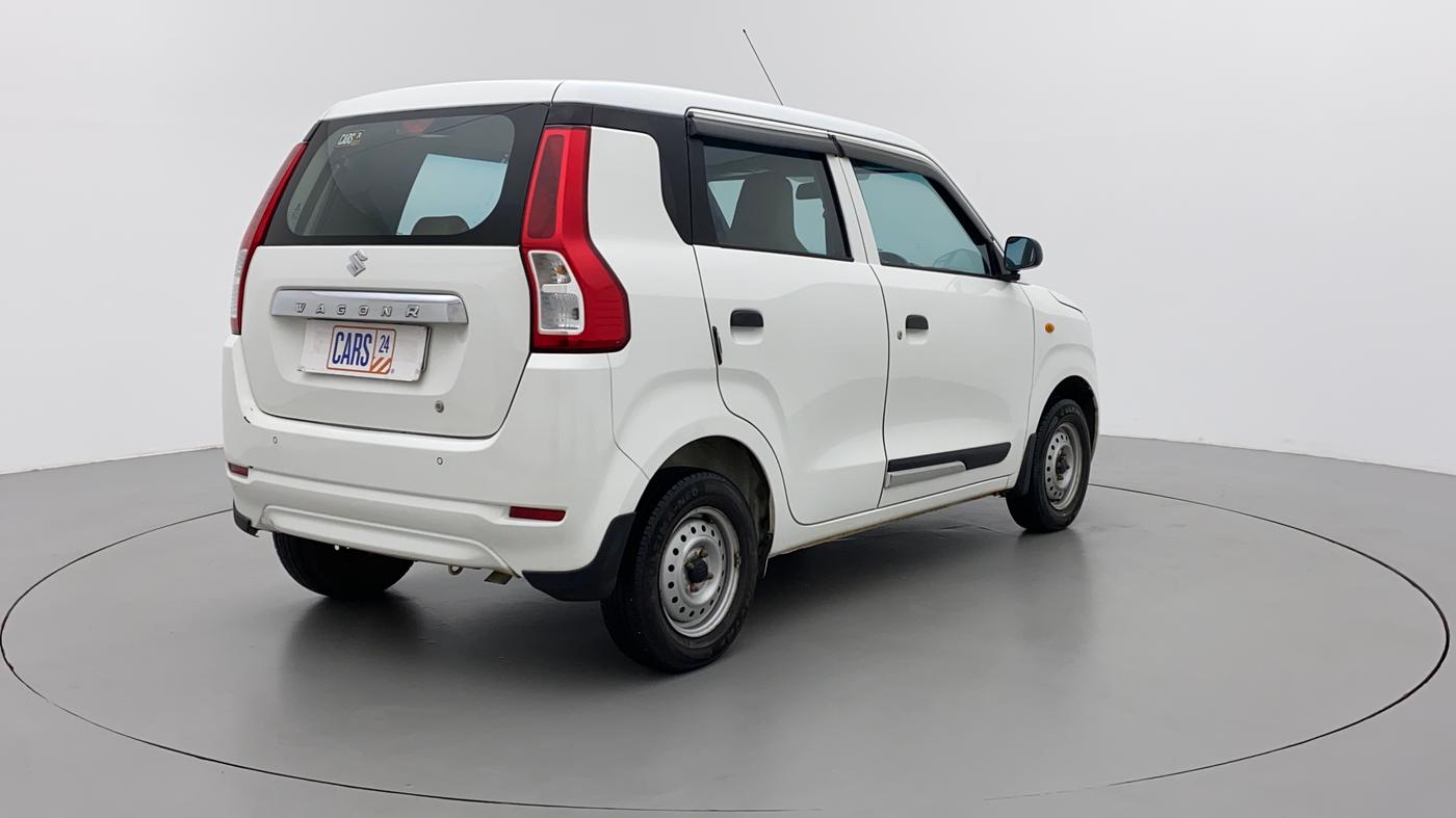 2021 Maruti New Wagon-R LXI CNG (O) 1.0, CNG, Manual, 35,167 km, Right Back Diagonal