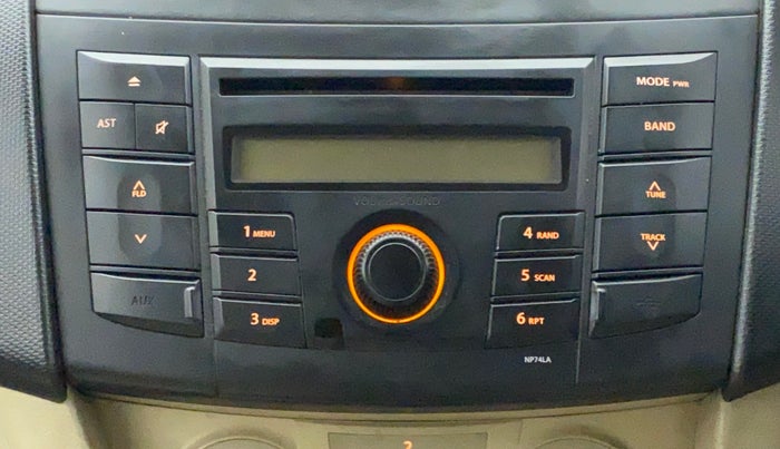 2012 Maruti Swift Dzire VXI, Petrol, Manual, 40,092 km, Infotainment System