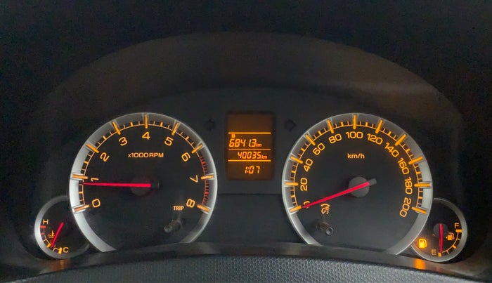 2012 Maruti Swift Dzire VXI, Petrol, Manual, 40,092 km, Odometer Image