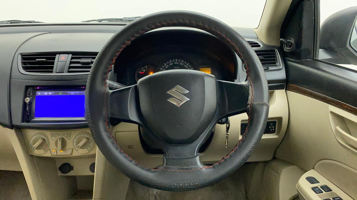 2015 Maruti Swift Dzire LXI (O), Petrol, Manual, 39,849 km, Steering Wheel Close Up