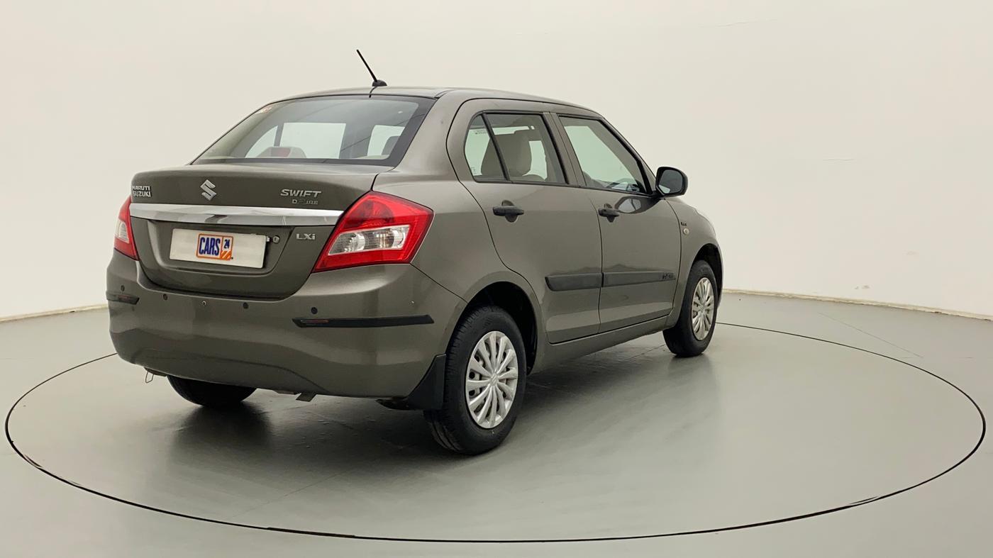 2015 Maruti Swift Dzire LXI (O), Petrol, Manual, 39,849 km, Right Back Diagonal