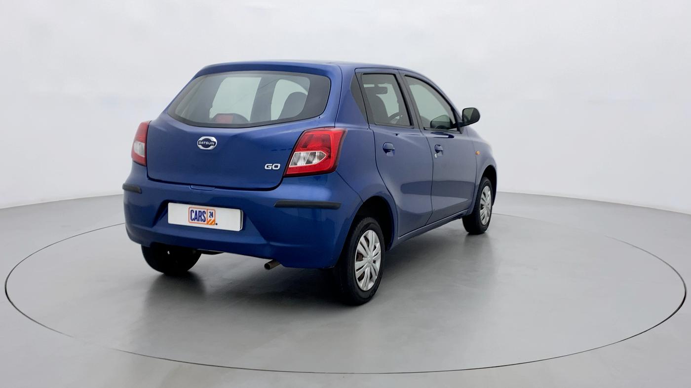 2017 Datsun Go T, Petrol, Manual, 26,883 km, Right Back Diagonal
