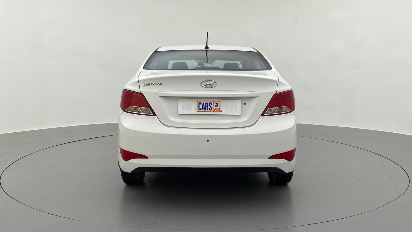 2016 Hyundai Verna FLUIDIC 1.4 VTVT, Petrol, Manual, 53,414 km, Back/Rear