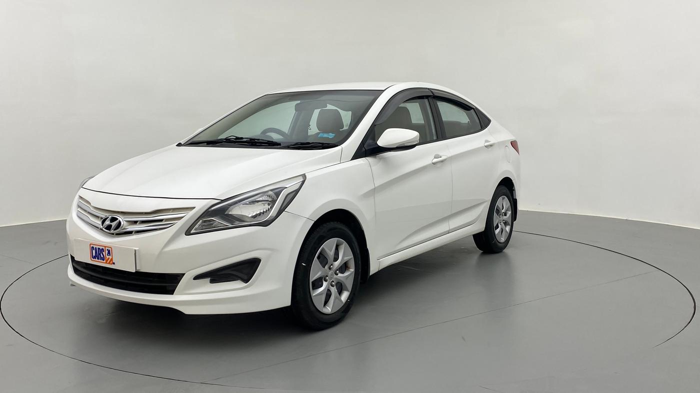 2016 Hyundai Verna FLUIDIC 1.4 VTVT, Petrol, Manual, 53,414 km, Left Front Diagonal