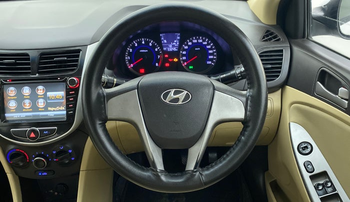 2016 Hyundai Verna FLUIDIC 1.4 VTVT, Petrol, Manual, 53,414 km, Steering Wheel Close Up