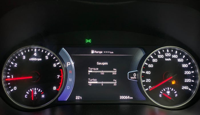 2020 KIA SELTOS 1.4 GTX+ TURBO GDI PETROL AT, Petrol, Automatic, 39,064 km, Odometer Image
