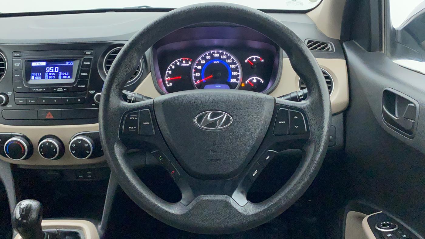 2018 Hyundai Grand i10 MAGNA U2 1.2 CRDI, Diesel, Manual, 33,551 km, Steering Wheel Close Up