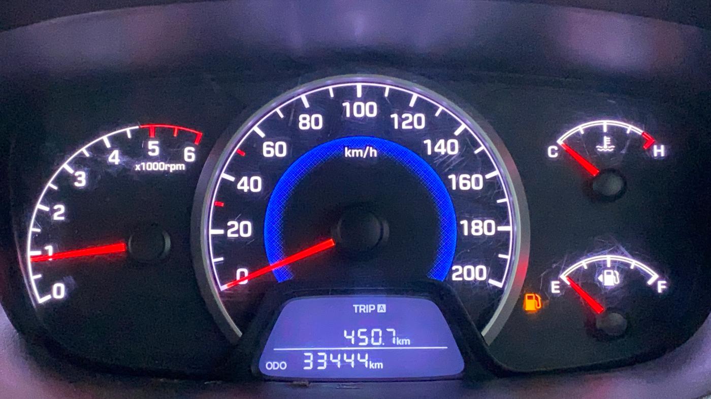 2018 Hyundai Grand i10 MAGNA U2 1.2 CRDI, Diesel, Manual, 33,551 km, Odometer Image