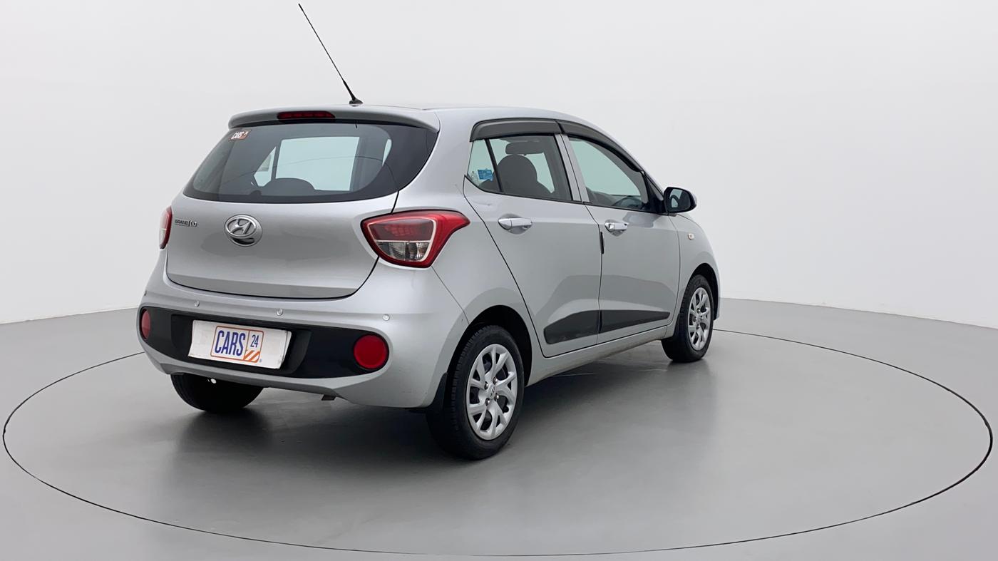 2018 Hyundai Grand i10 MAGNA U2 1.2 CRDI, Diesel, Manual, 33,551 km, Right Back Diagonal