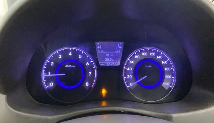 2013 Hyundai Verna FLUIDIC 1.6 VTVT SX, Petrol, Manual, 55,937 km, Odometer Image