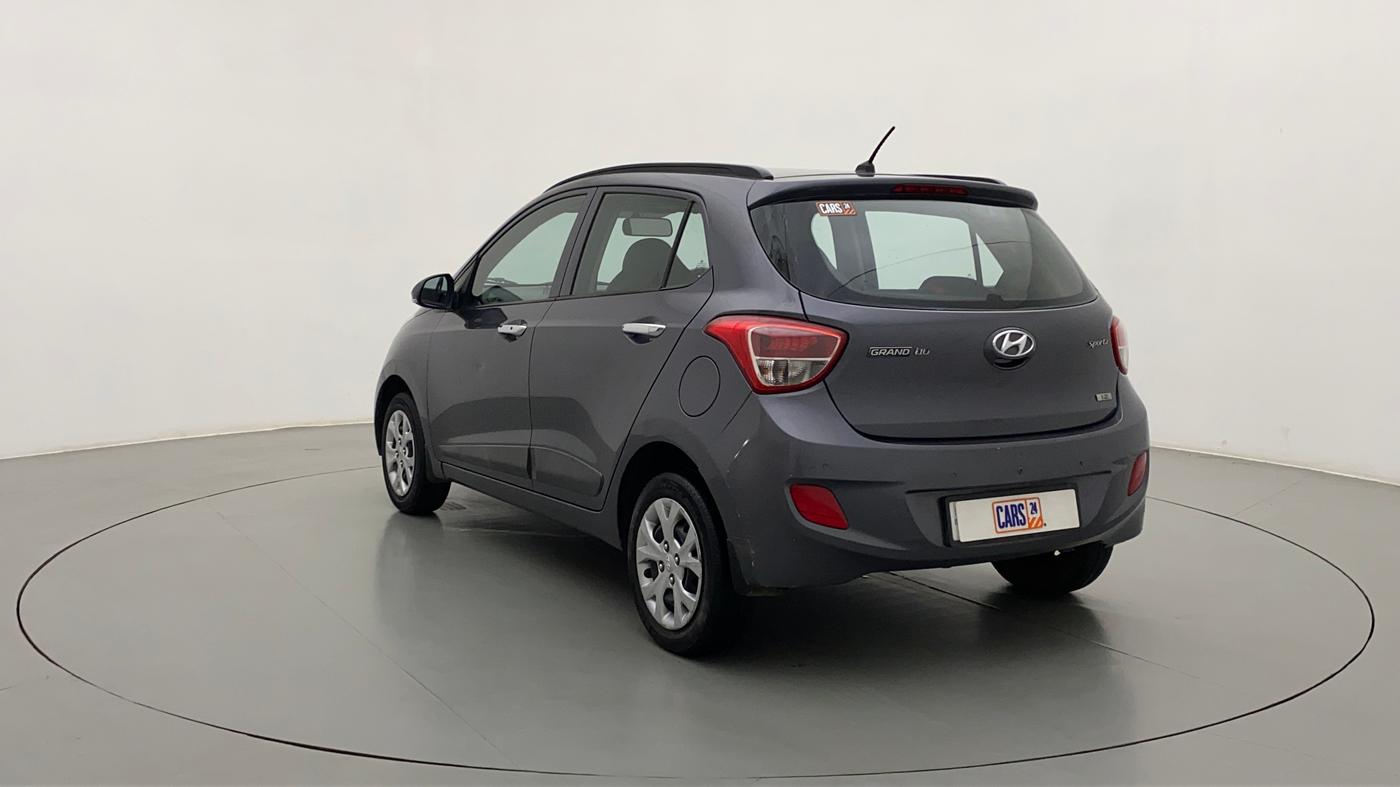 2013 Hyundai Grand i10 SPORTZ 1.2 KAPPA VTVT, CNG, Manual, 70,686 km, Left Back Diagonal