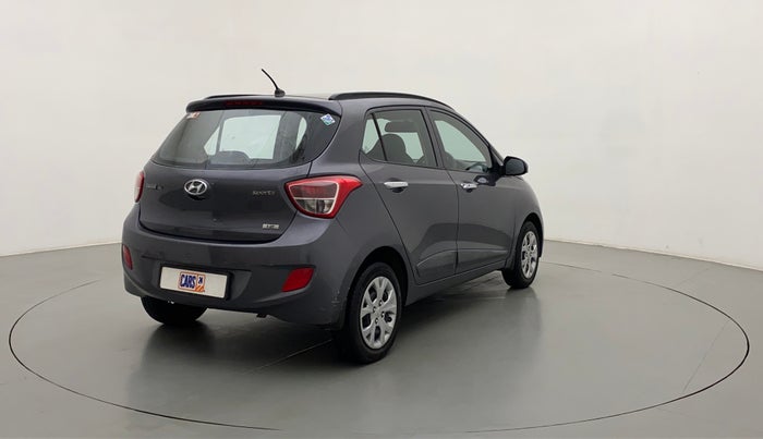 2013 Hyundai Grand i10 SPORTZ 1.2 KAPPA VTVT, CNG, Manual, 70,686 km, Right Back Diagonal