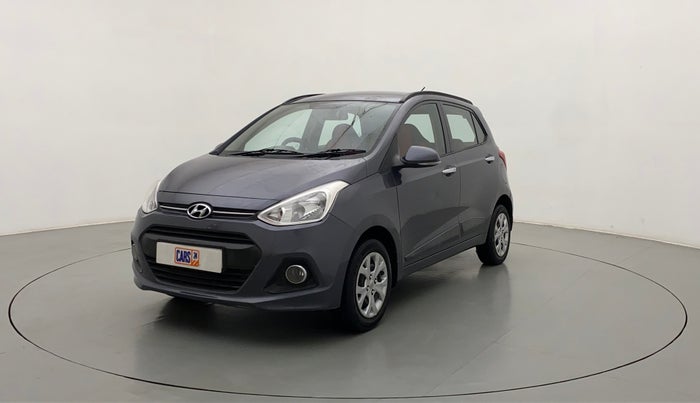 2013 Hyundai Grand i10 SPORTZ 1.2 KAPPA VTVT, CNG, Manual, 70,686 km, Left Front Diagonal