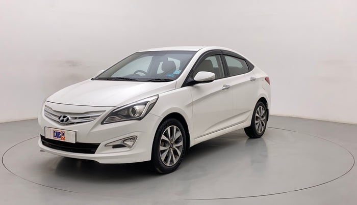 2015 Hyundai Verna FLUIDIC 4S 1.6 VTVT S(O), Petrol, Manual, 32,211 km, Left Front Diagonal