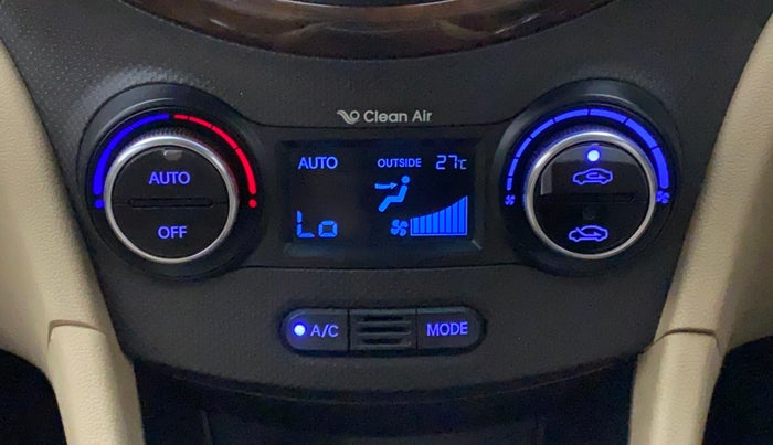 2015 Hyundai Verna FLUIDIC 4S 1.6 VTVT S(O), Petrol, Manual, 32,211 km, Automatic Climate Control