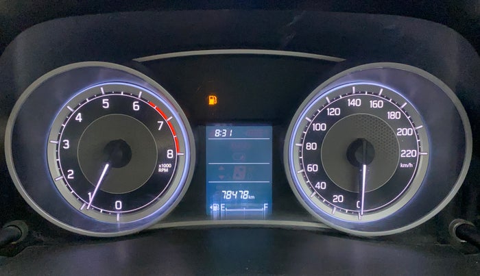 2020 Maruti Dzire VXI, Petrol, Manual, 78,854 km, Odometer Image